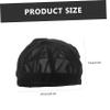 FRCOLOR 9-Piece Black Mesh Wig Cap Set view 3