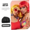 FRCOLOR 9-Piece Black Mesh Wig Cap Set view 4