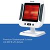 Beurer IL 60 Infrared Heat Lamp, 300 W, Adjustable Shade, UV-Protective Glass-Ceramic Panel view 3