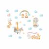 Airplane Animal Wall Stickers for Kids’ Bedrooms view 2
