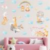 Airplane Animal Wall Stickers for Kids’ Bedrooms view 3