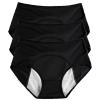 REUset 3-Pack Women's Washable Incontinence Underwear, Breathable, Waterproof, Menstrual, G/XXL view 1