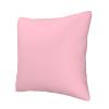ResKiu Decorative Pillow Cover for Sofa, Couch, Bed, or Car, 16 x 16 in, Pink view 3