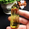 LVTFCO Natural Citrine Crystal Point Obelisk, Yellow Quartz Wand, Home Decor, 60–70 mm view 4