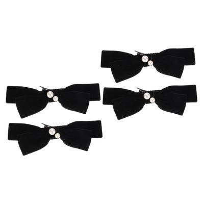 Beavorty 4-Piece Women's Hair Clips with Large Bow Design