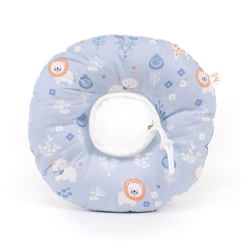 FANSU Soft Recovery Collar for Cats and Dogs, Breathable Adjustable Protective Cone, Lion, XS