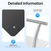 Stainless Steel Hair Salon Footrest, 2 kg view 2
