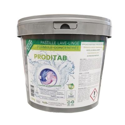 Ecolabel PRODITAB Laundry Detergent Concentrate, 150 Tablets