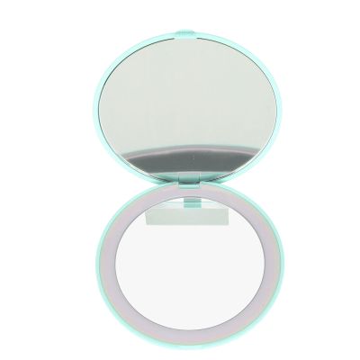 3.5-Inch LED Travel Makeup Mirror, 1X/10X Double-Sided Folding Mirror