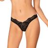 Obsessive Bellastia Negligee, Black, XL/XXL view 3