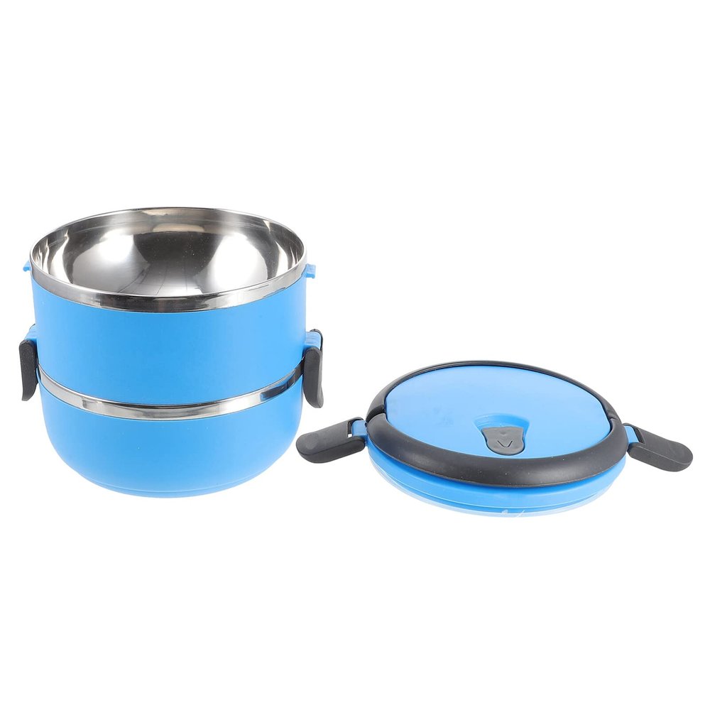Leakproof Stainless Steel Travel Bowl for Dogs and Cats, 1,400 ml