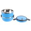 Leakproof Stainless Steel Travel Bowl for Dogs and Cats, 1,400 ml view 1