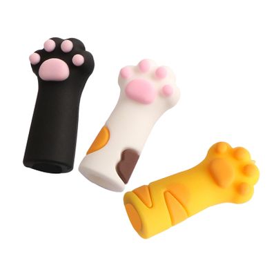 minkissy 3-Piece Cat Paw Scissor and Tweezer Tip Covers