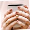 minkissy 9 Boxes Nail Jewelry, Shell Decor, Imitation Pearls and Nail Flakes view 2