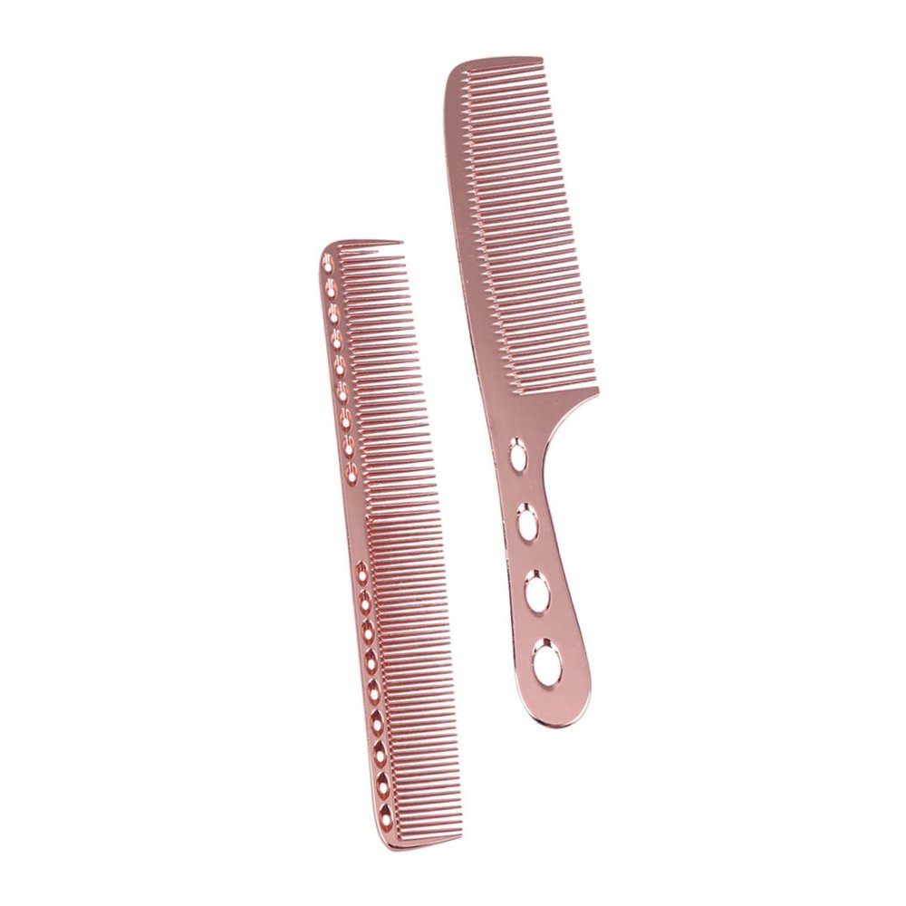 Beavorty 4-Piece Antistatic Hair Comb Set, Rose Gold