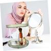 2-Tier Rotating Cosmetic Organizer for Perfume and Makeup view 4