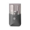 3-Piece Nail Clipper Manicure Set for Women with Nail File and Earplug (Color: Gr) view 1