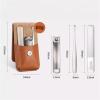 3-Piece Nail Clipper Manicure Set for Women with Nail File and Earplug (Color: Gr) view 2