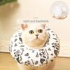 FANSU Soft Protective Recovery Collar for Cats and Dogs, Adjustable, Breathable - DFWEW (Ox, L) view 2