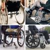 LekLai Wheelchair and Walker Replacement Wheels, 2-Pack, Solid Rubber Front Wheels, Gray, 150 mm (6 in) view 4