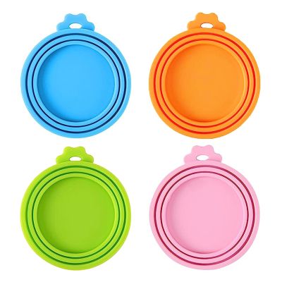 AMYXIYUAN 4Pcs Silicone Can Lids
