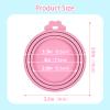AMYXIYUAN 4Pcs Silicone Can Lids view 2