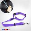 Adjustable Pet Car Safety Harness Leash for Dogs and Cats, Red view 4