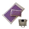 FrEshn GetInfit Acupressure Massage Mat and Pillow for Head, Neck, Back, and Feet, Rose Red view 2