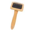 Macramé Comb with Tassel Brush, Bamboo Slicker view 3