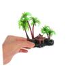 POPETPOP Aquarium Coconut Tree Decoration, Resin Ornament for Freshwater and Saltwater Tanks view 3