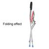 Folding Stainless Steel Walking Cane Seat with Four Legs view 2
