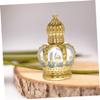 Empty Roll-On Perfume Bottles, 15 ml, Glass and PP, Gold, 4-Pack view 3