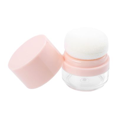 Beavorty 2-Piece Loose Powder Storage Box with Puff