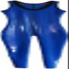Black Unisex Latex Sling Full-Cover Suit, Adjustable, XXL view 1