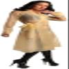 Transparent Latex Trench Coat One-Piece, XL view 1