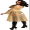 Transparent Latex Trench Coat One-Piece, XL view 2
