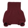 Disana Organic Merino Wool Diaper Cover, GOTS/IVN Best, Cassis, Size 86–92 view 1