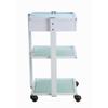 BEAUTEK 1 D SF White Salon Trolley with Lockable Drawer view 2