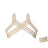 OLIns Men's Halter Harness with Elastic Shoulder Straps, Sexy Cosplay Costume (Gold, One Size) view 1