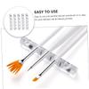 FRCOLOR 10-Piece Transparent Nail Art Pen Holder Set view 3