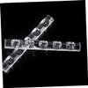 FRCOLOR 10-Piece Transparent Nail Art Pen Holder Set view 4