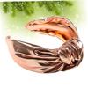FOMIYES 2-Piece Rose Gold Knot Headband Set for Women view 3