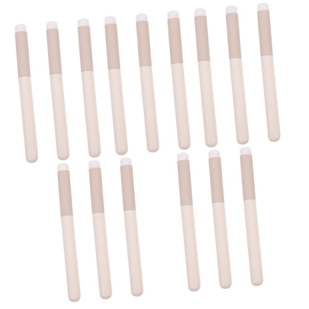 FRCOLOR 15-Piece Lip Brush Makeup Set for Precise Lipstick and Concealer Application