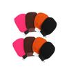 FRCOLOR 8-Pack Viscose Exfoliating Gloves for Body Scrubbing and Massage, Random Colors view 1