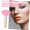 FRCOLOR 5-Piece Silicone Makeup Brush Covers view 3