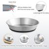 WROSWT Stainless Steel Cat Bowls, Whisker-Friendly, 3-Pack view 3
