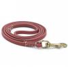 Leather Dog Training Leash for Small and Medium Dogs, 130 cm, Black view 4