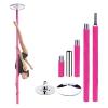 Samnuerly Adjustable Dance Pole, Portable, 235–274 cm, Static/Spinning Pole for Home, Fitness, Parties, Clubs and Dance Practice view 1