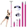 Samnuerly Adjustable Dance Pole, Portable, 235–274 cm, Static/Spinning Pole for Home, Fitness, Parties, Clubs and Dance Practice view 3