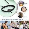 VCCWYQK Pet Ashes Cremation Bracelet with Paw Print Pendant view 4